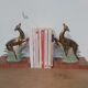 Art Deco doe bookends