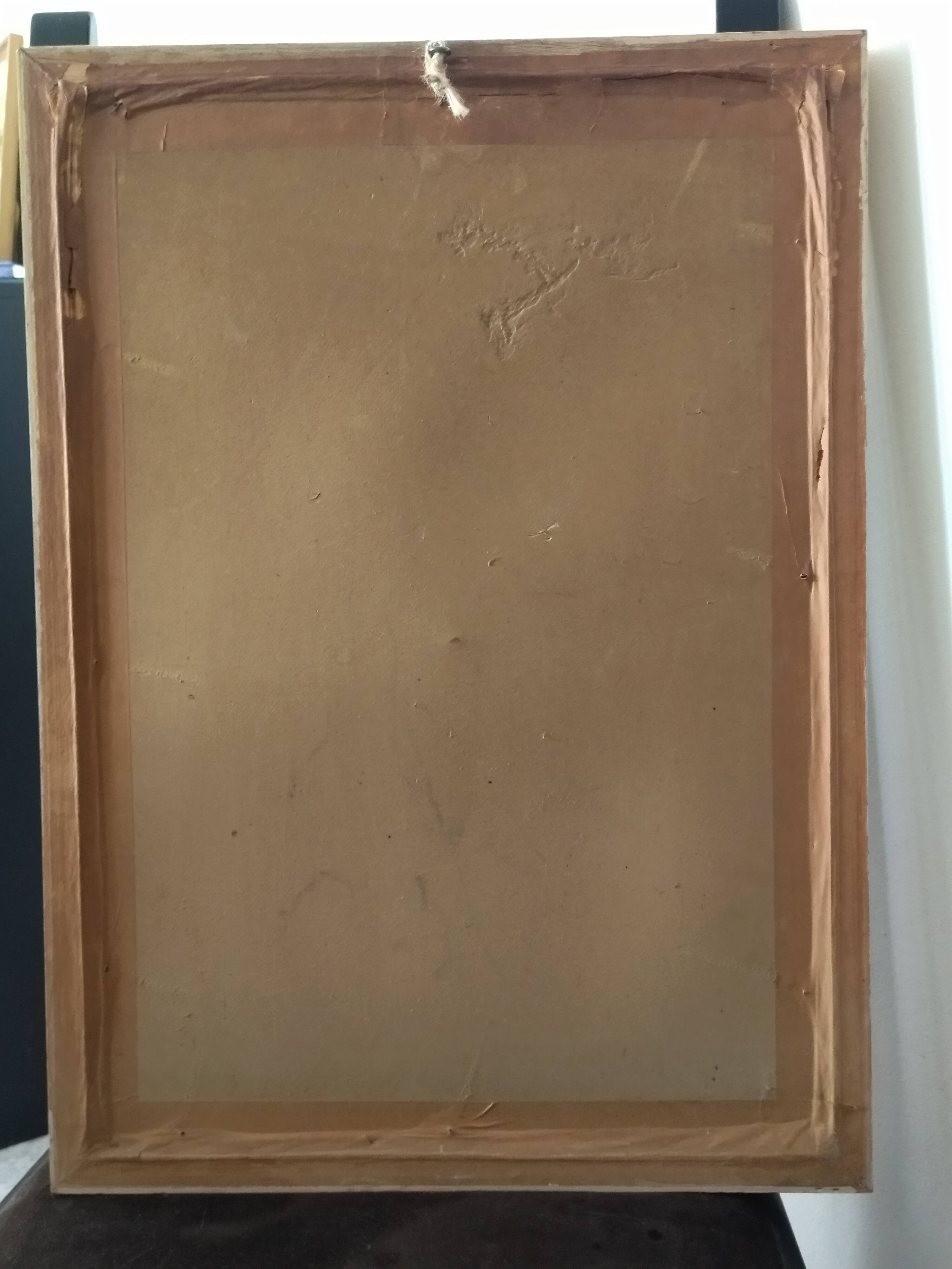 Old Tableau Pastel - Still Life Flowers - J. Gelders