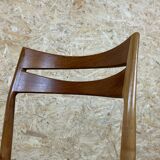 2x 60s 70s dining chair dining chair mid century Danish modern design