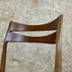 2x 60s 70s dining chair dining chair mid century Danish modern design