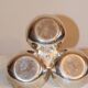 Silver-plated metal charm