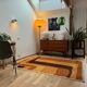 Tapis vintage graphique / Amazone