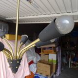 Vintage rockabilly sputnik chandelier from the 60s