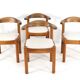 Set of 4 Vamdrup dining chairs 'Boestofte'