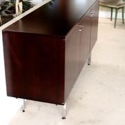 Sideboard solid wood and steel, France, cira 1970, Negroni edition