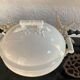 Small porcelain soup tureen with bamboo patterns.