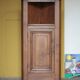 Corner cabinet wood, vintage corner furniture, storage, sideboard
