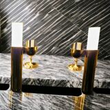 Pair of designer wall lights