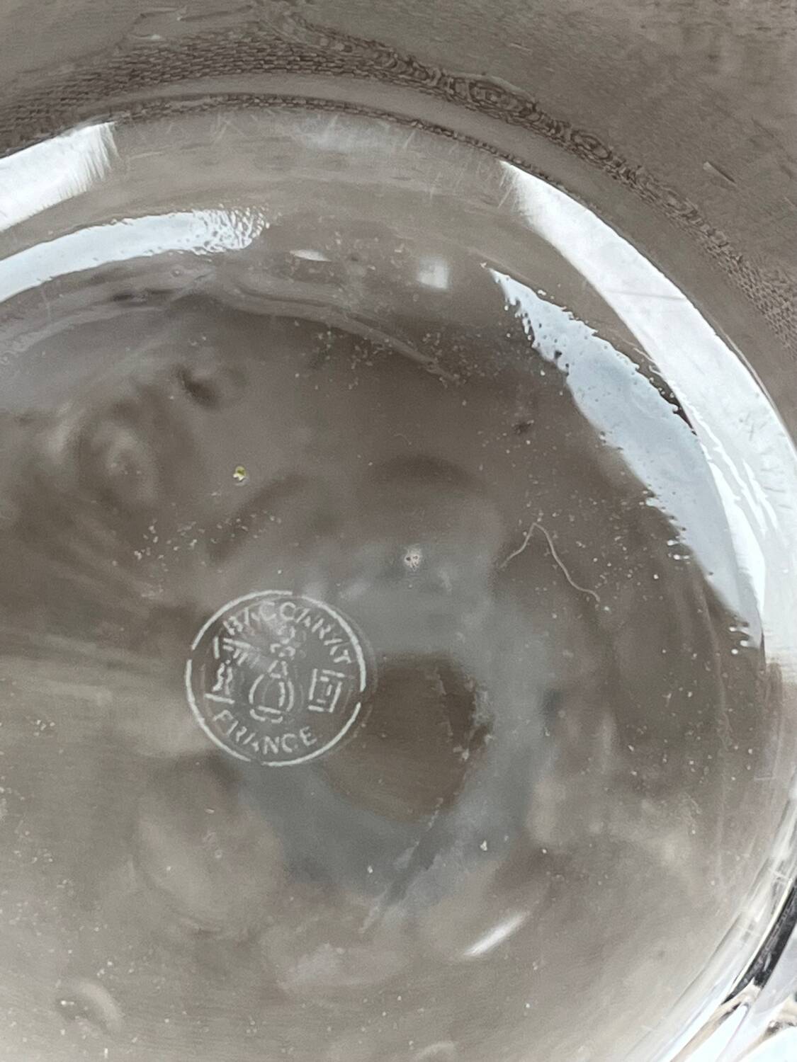 Baccarat crystal carafe