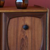Scandinavian sideboard - rounded forms - 1960s