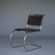 x4 Cantilever MR 10 chairs in the manner of Ludwig Mies van der Rohe.
