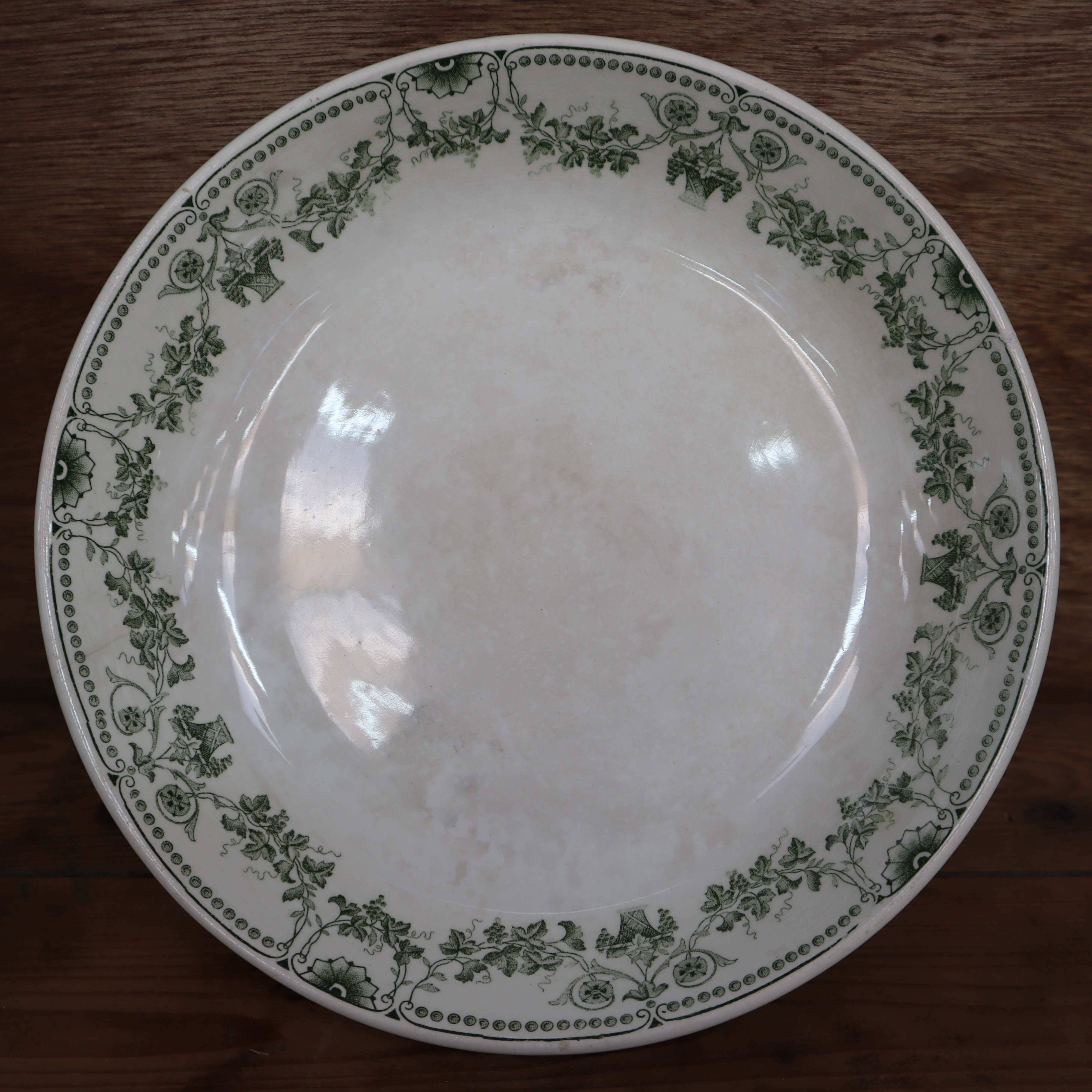 Badonviller Champagne model footed dish/composite bowl