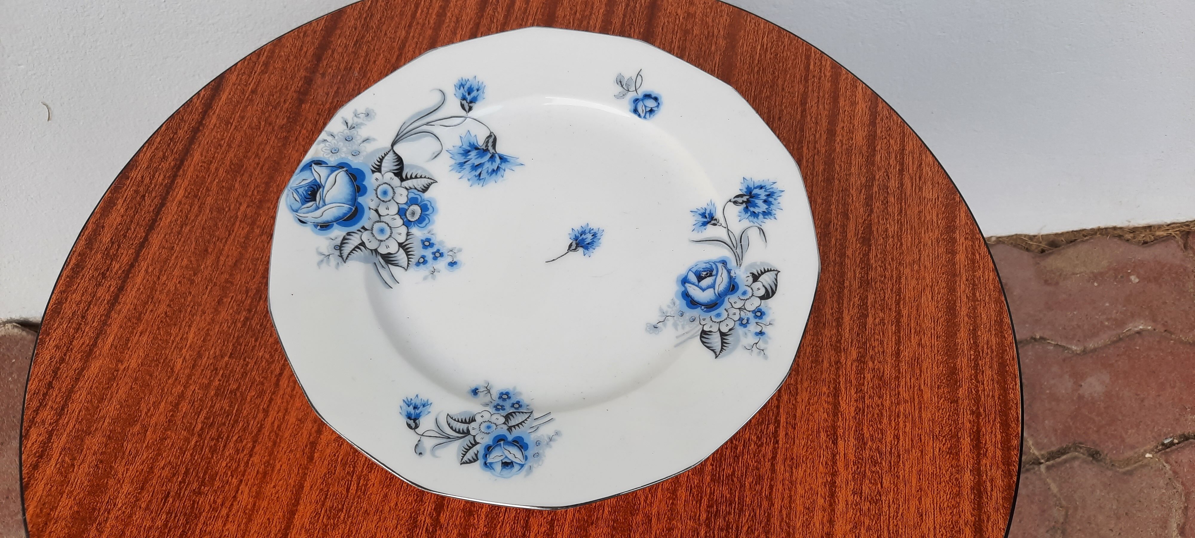 Coupe montée Limoges porcelaine