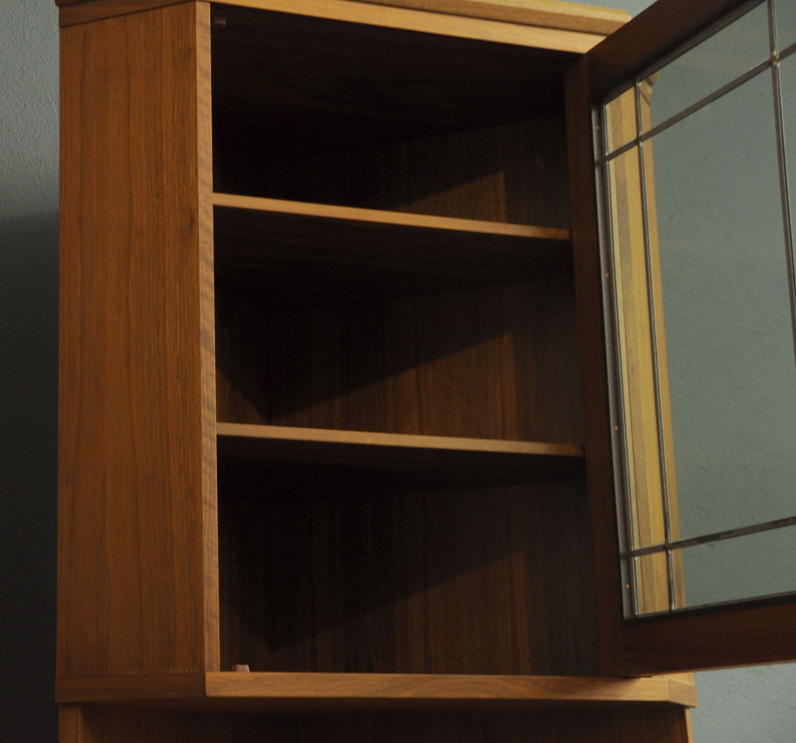 Danish teak corner cabinet, 1960s