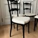 4 Napoleon III flying chairs