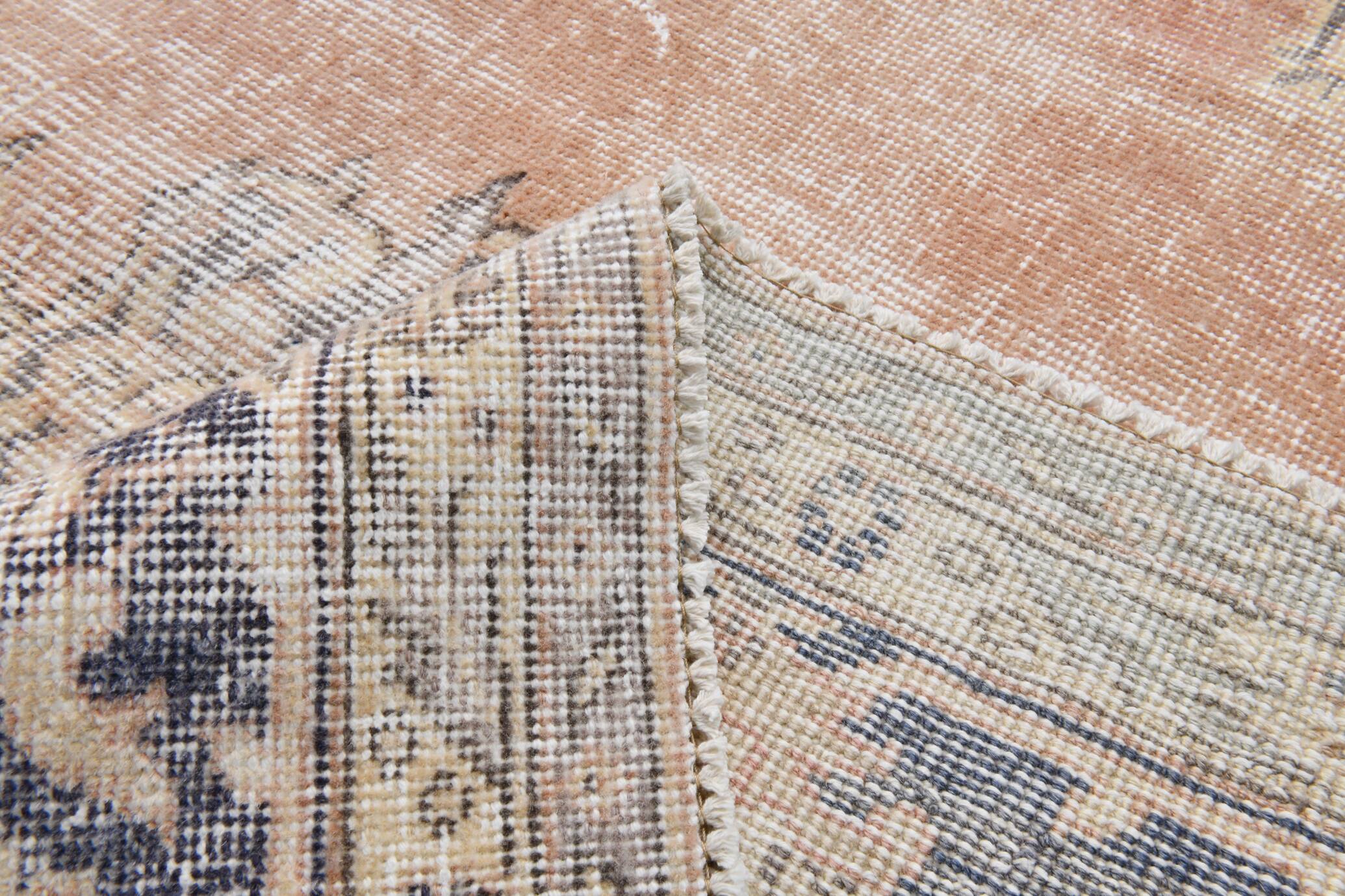 6x10 Soft Pastel Vintage Area Rug 198x303Cm SK 20973