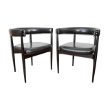 Pair of Italian Chairs Fratelli Reguitti