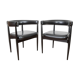 Paire de chaises italiennes Fratelli Reguitti
