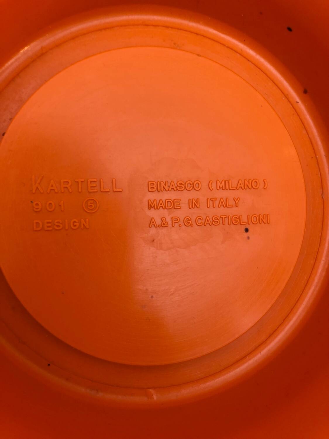 Rocchetto coffee table by Castiglioni for Kartell