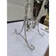 Full-length mirror in metal