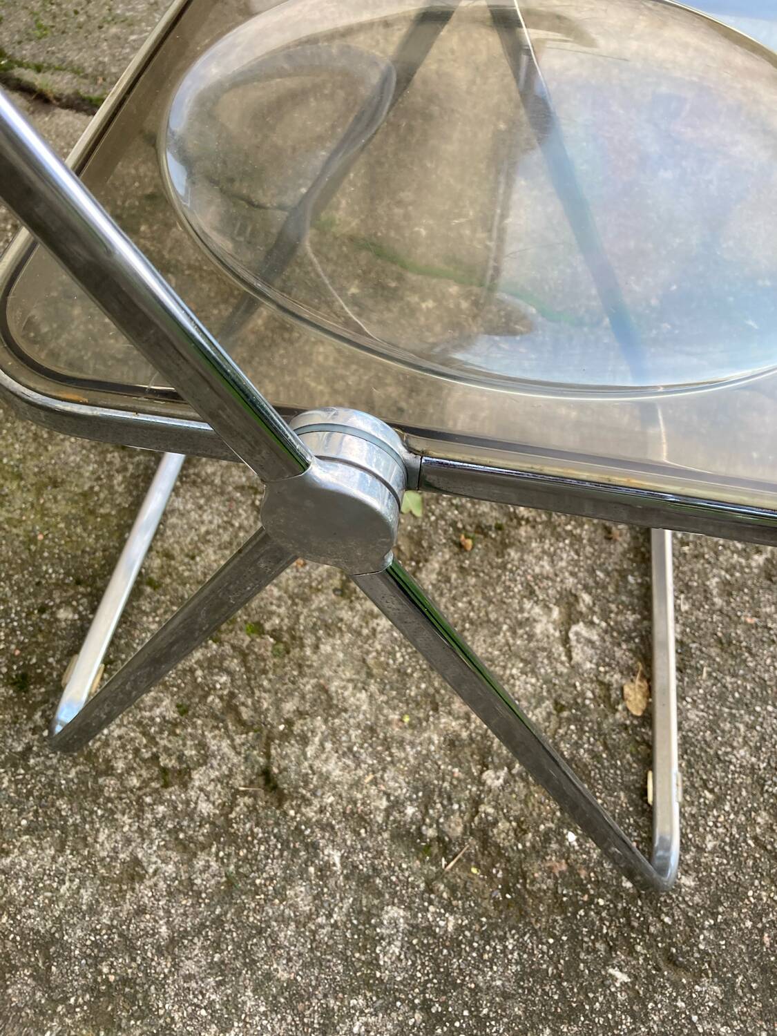 Chaise Plia Piretti années 70