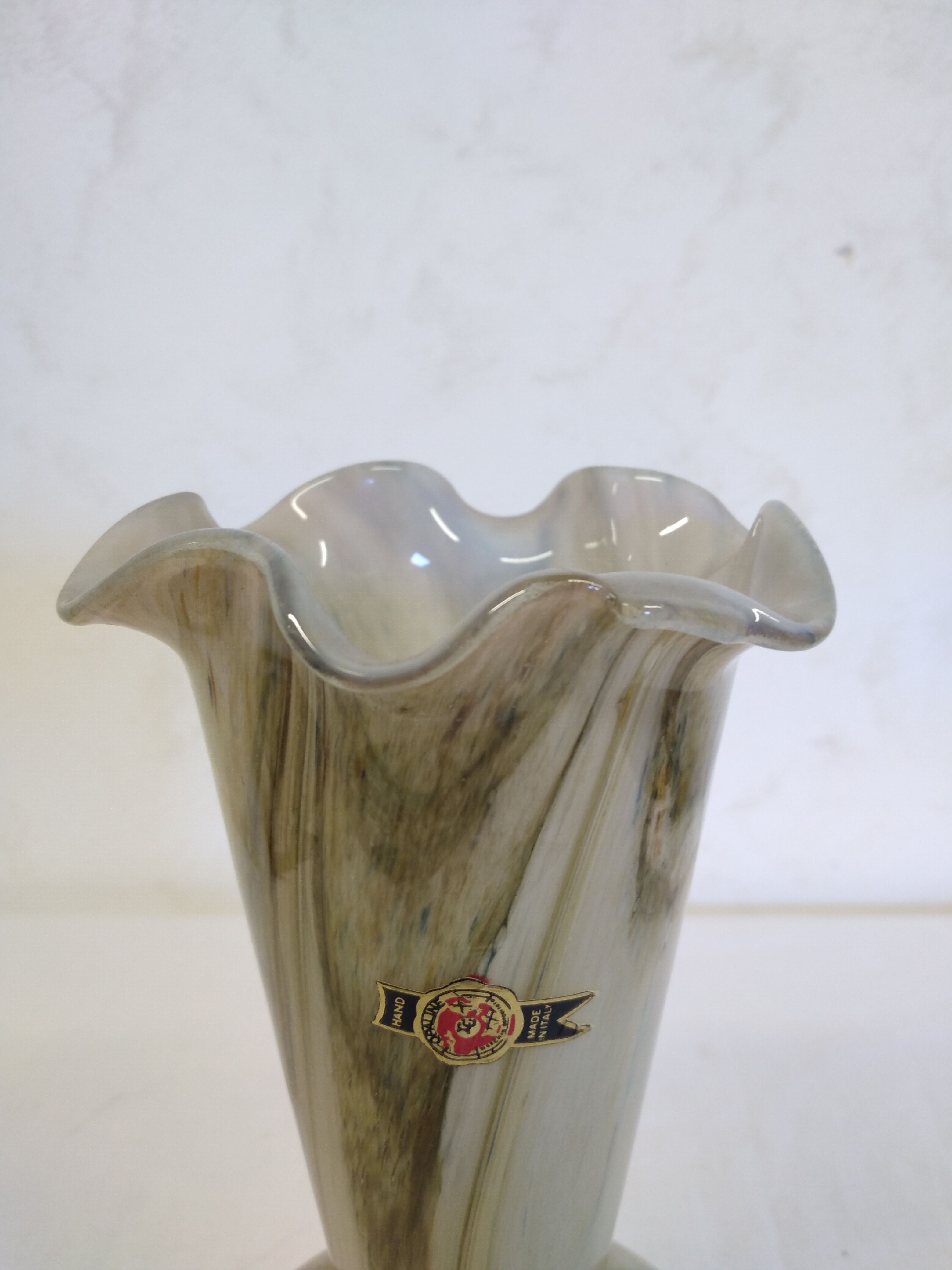 Italian opaline vase