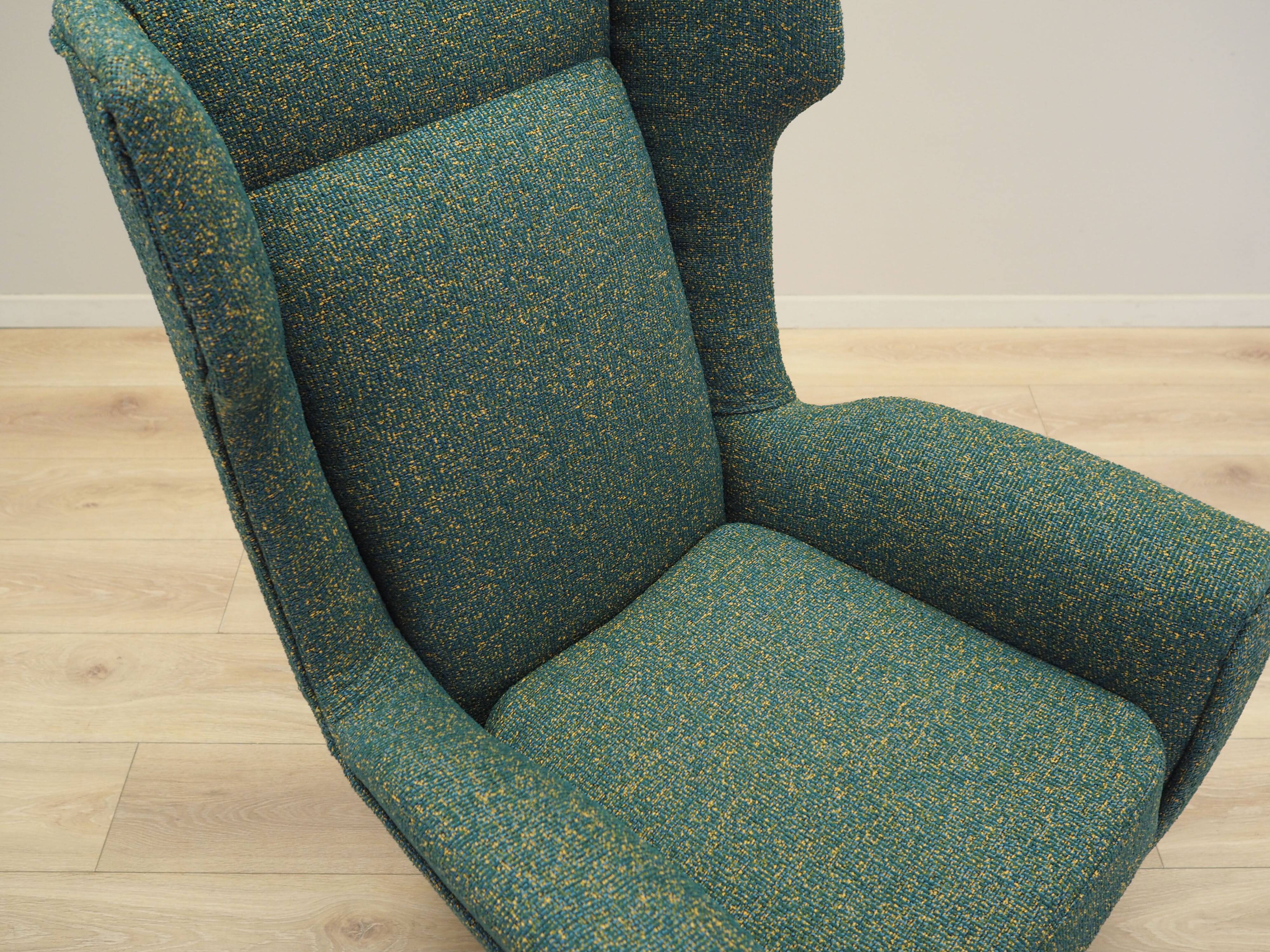 Lounge armchair, Italian design, 1970s, production: Italy