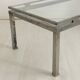 Table basse maison Jansen vintage 70's design Guy Lefevre