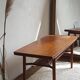 Scandinavian coffee table circa 1960 - by F. Ohlsson in teak (model Sesam, brand Tingstrom)