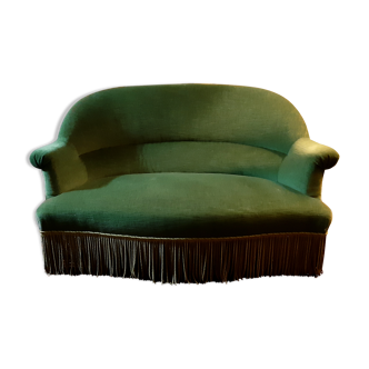 Green toad sofa