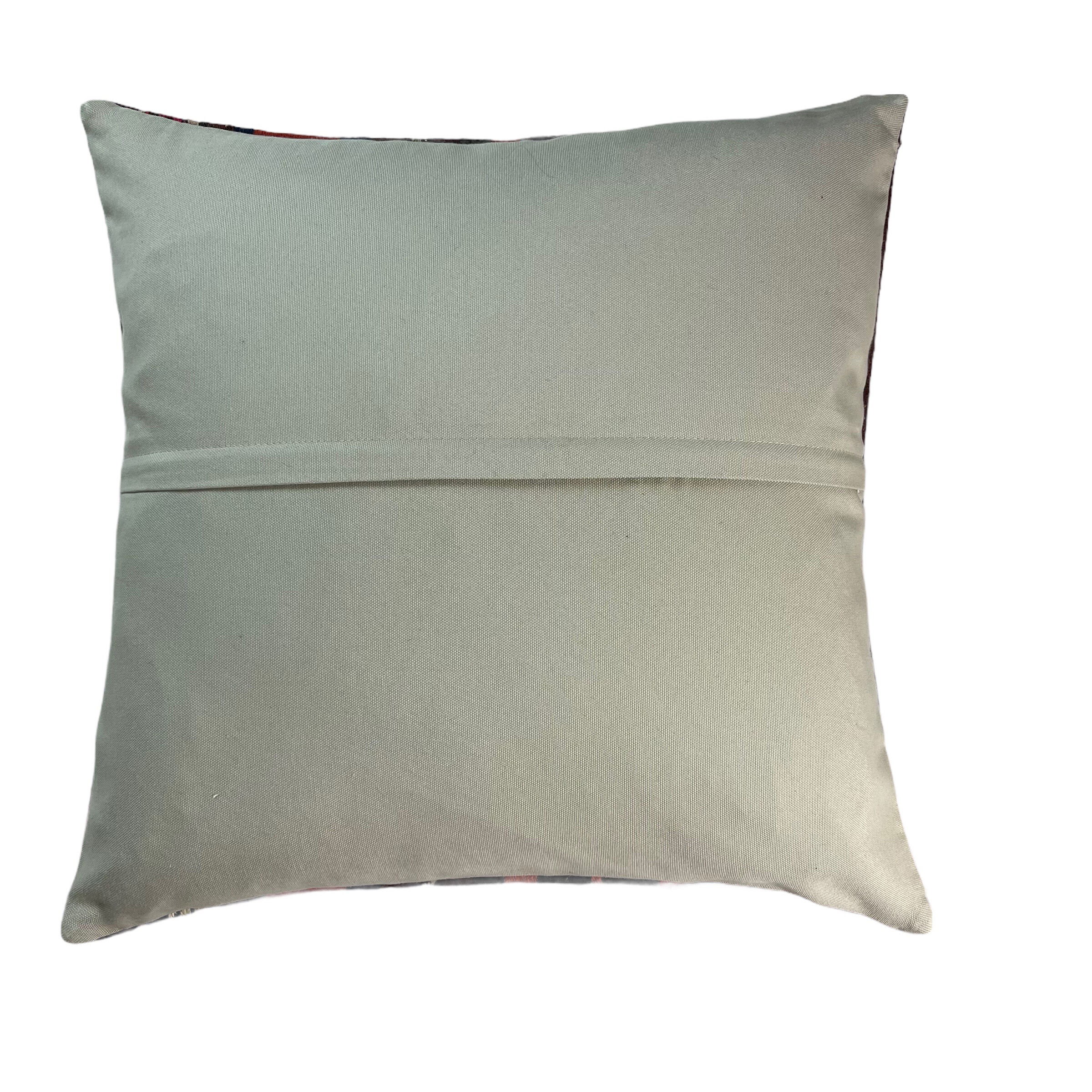 Vintage Turkish KIlim Cushion Cover, 60x60 cm