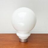 Italian replacement glass for mid-century space age spy lamp by Mazzega, 1960s.