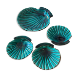 Vintage shell ceramic set