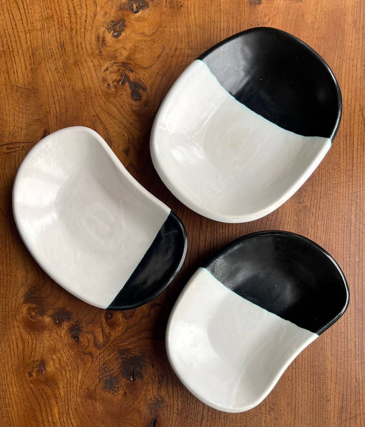 3 ashtrays 1950-60