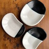 3 ashtrays 1950-60