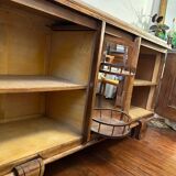Sideboard, sideboard, wood and marble