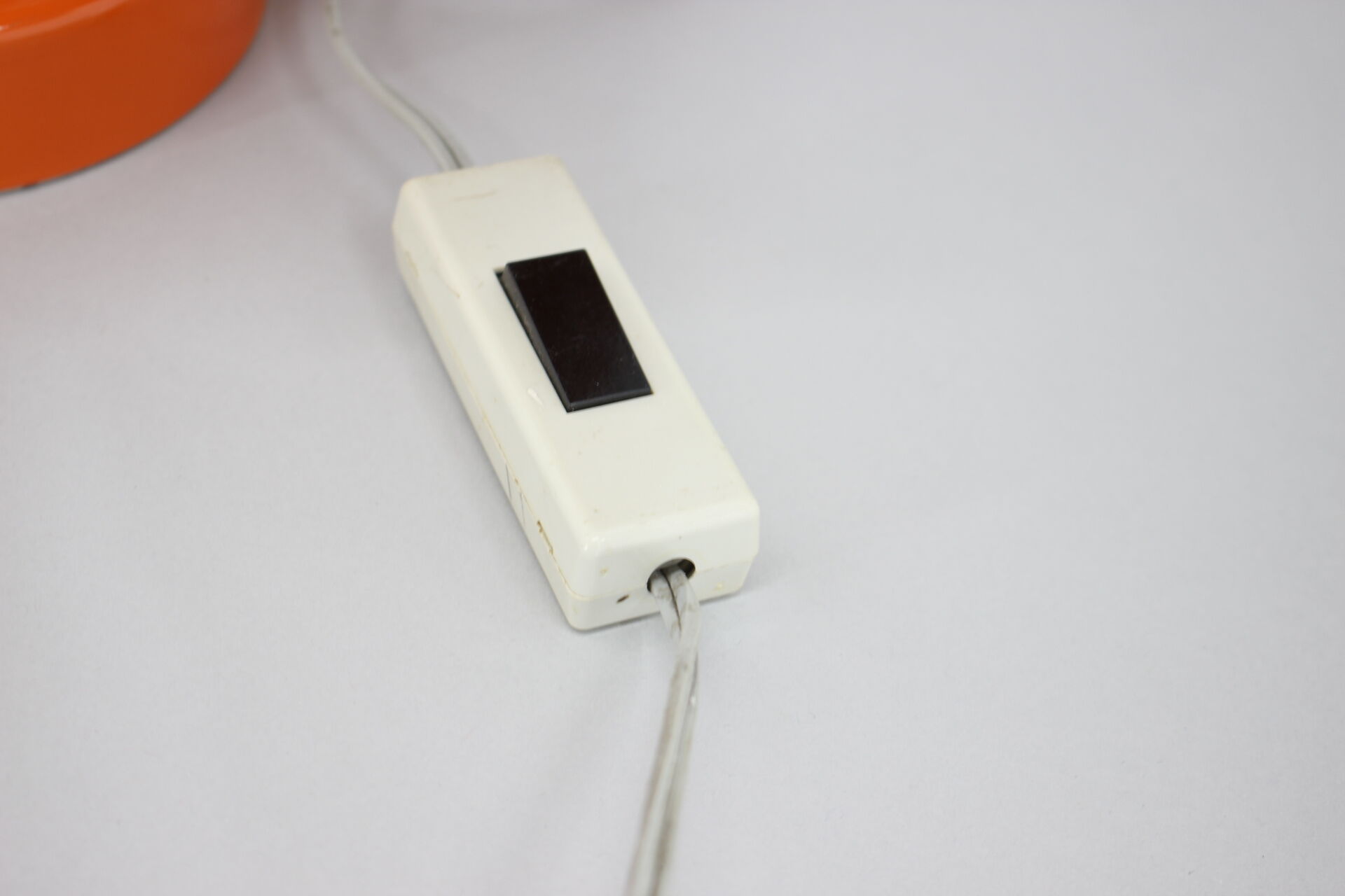 1960s Vintage Orange Table or Wall Lamp, Czechoslovakia