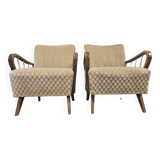 Pair of vintage 1950s armchairs