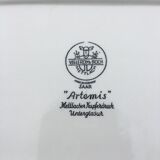 Service of 4 hollow plates Villeroy & Boch, Artemis collection theme "Hunting"