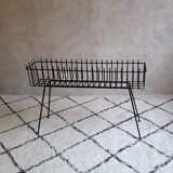 Metal indoor planter