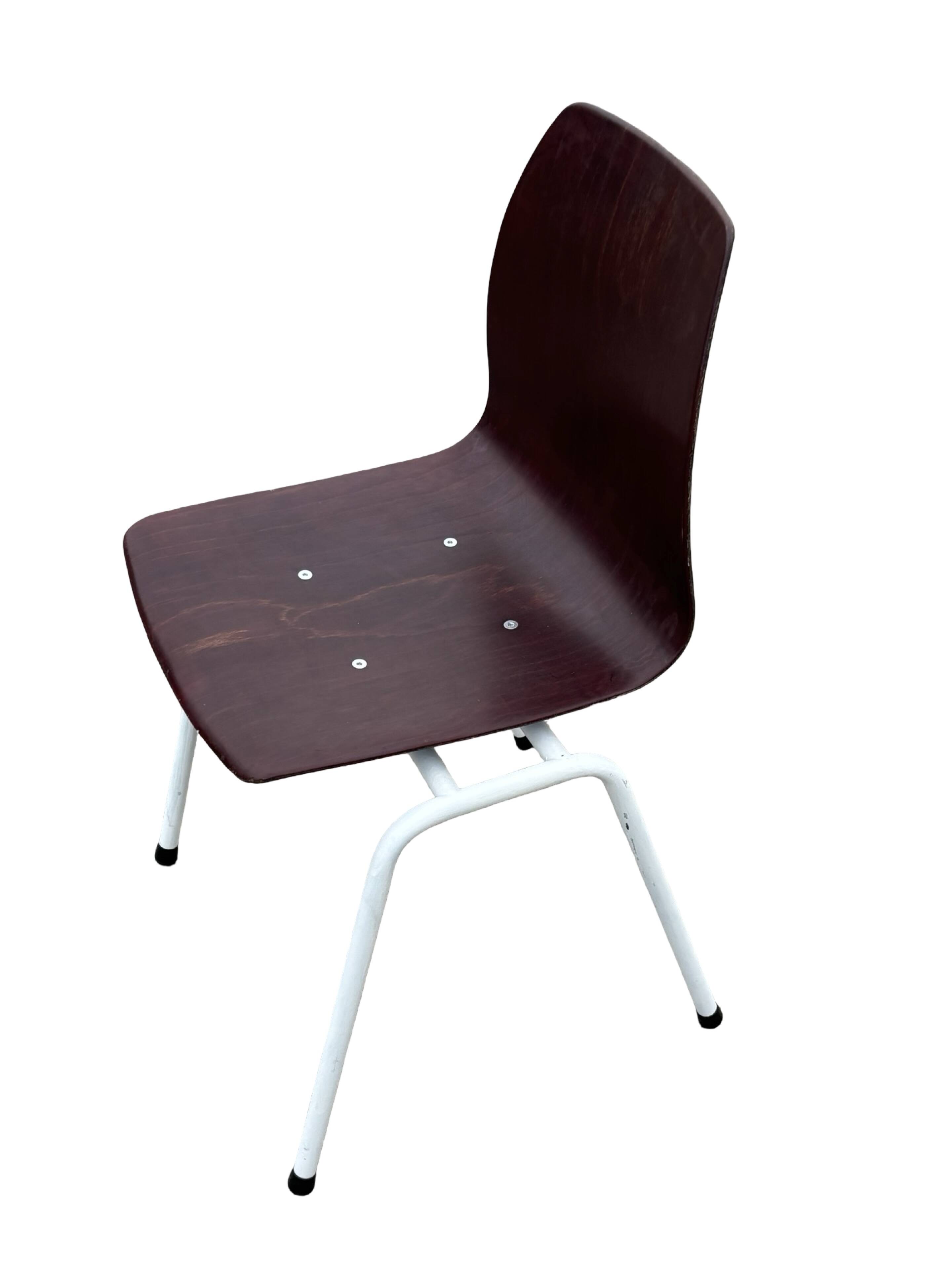 Vintage set of four Stacking Chairs by Elmar Flötotto for Pagholz