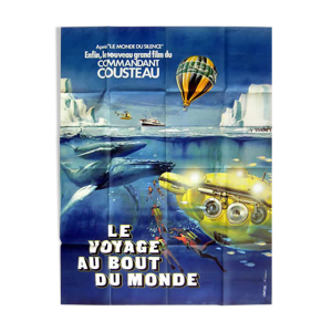 Affiche originale de 1975 Voyage