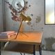 Lampe de bureau cocotte jaune