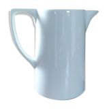 Porcelain pitcher White Dishes Old BT51