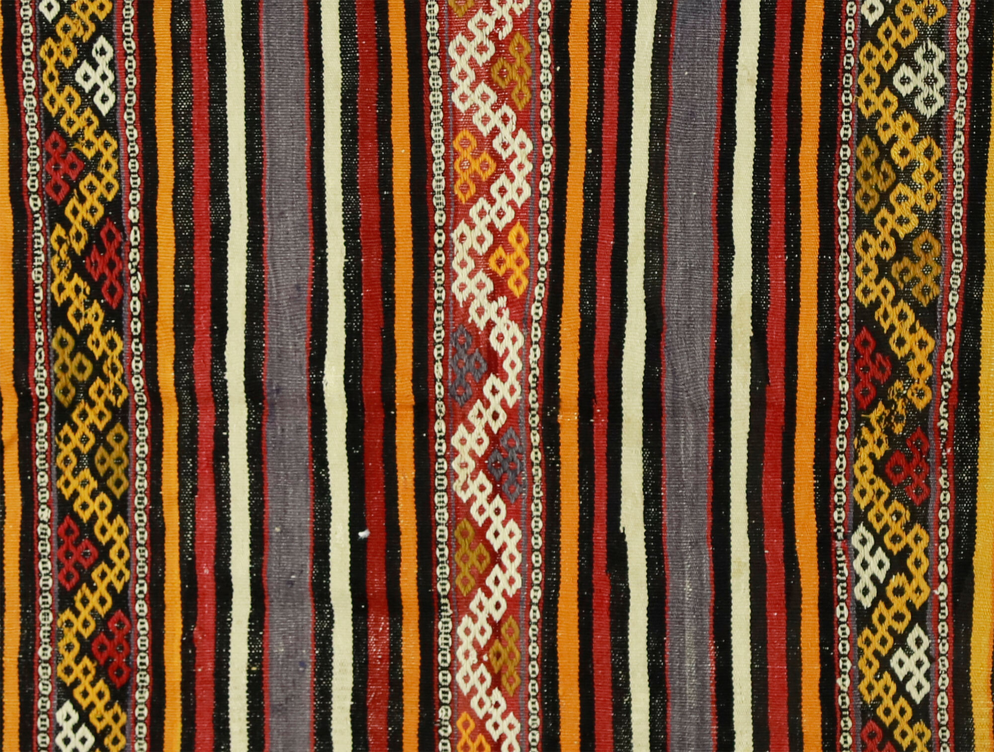 Anatolian handmade kilim rug 192 cm x 144 cm