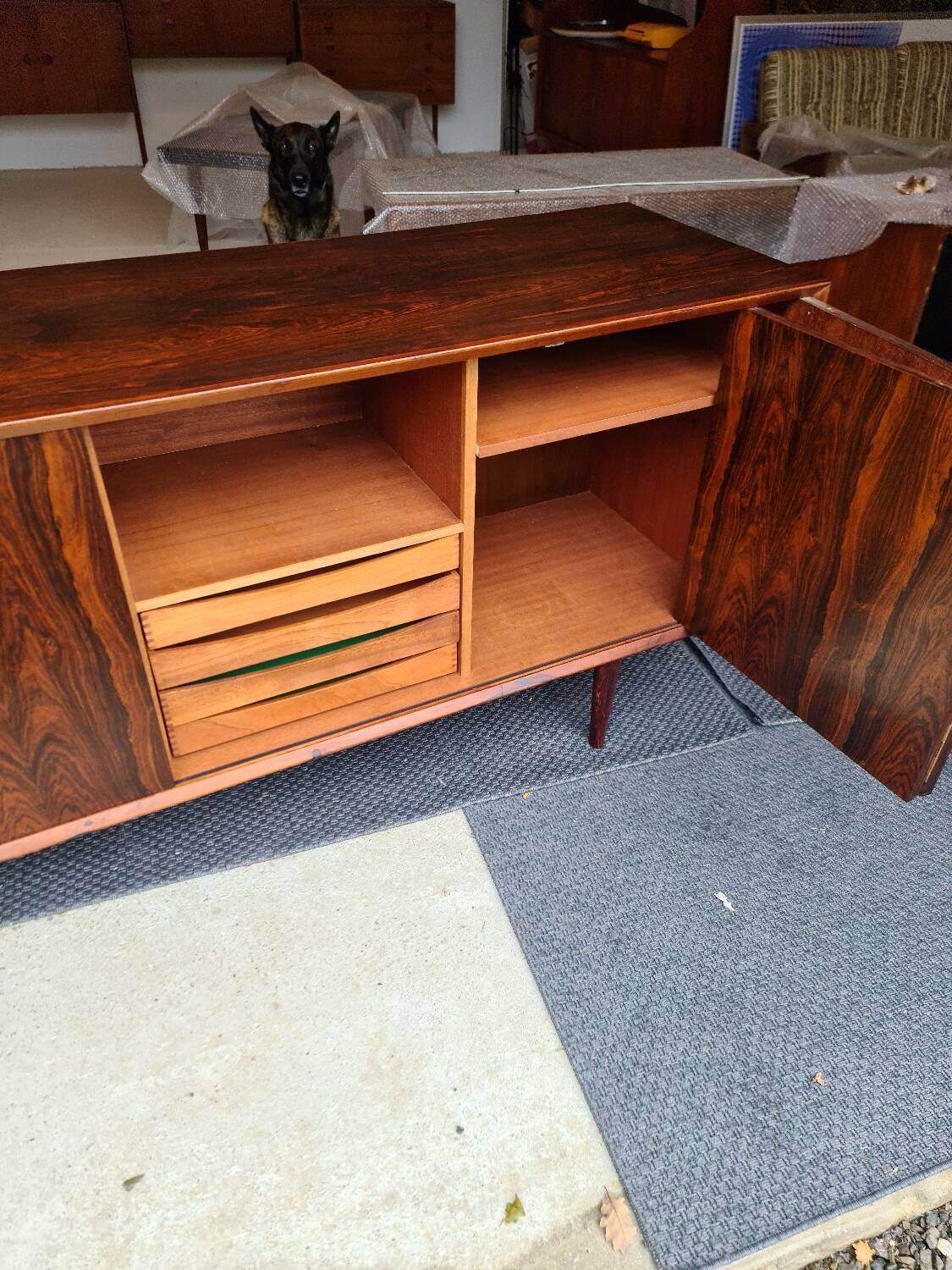 Brouer sideboard in rosewood