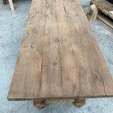 Oak farmhouse table