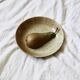7 speckled stoneware plates