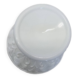 Pot à lait vintage en verre, années 1920