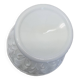 Vintage Milk Glass Jar, 1920s